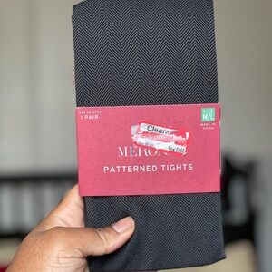 Patterned tights size M/L